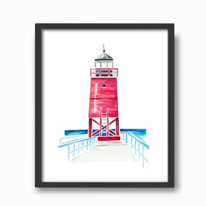 Charlevoix Light - Watercolor Print