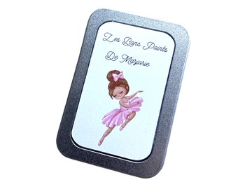 Boîte à bons points école ballerine personnalisable