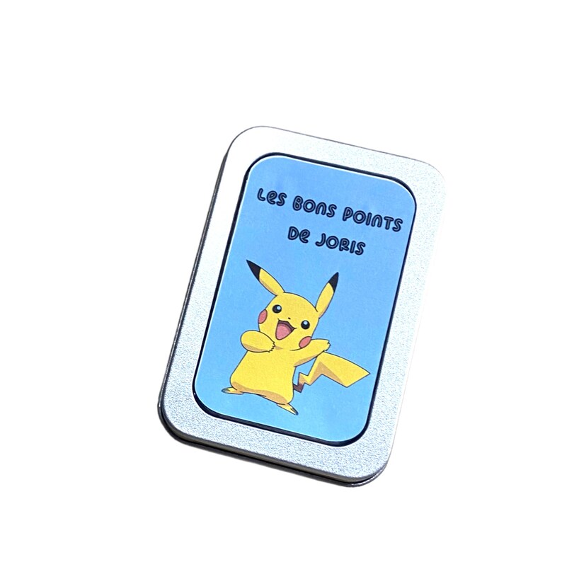 Boîte à bons points école personnalisable 2