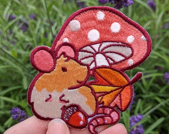 Rat iron on patch