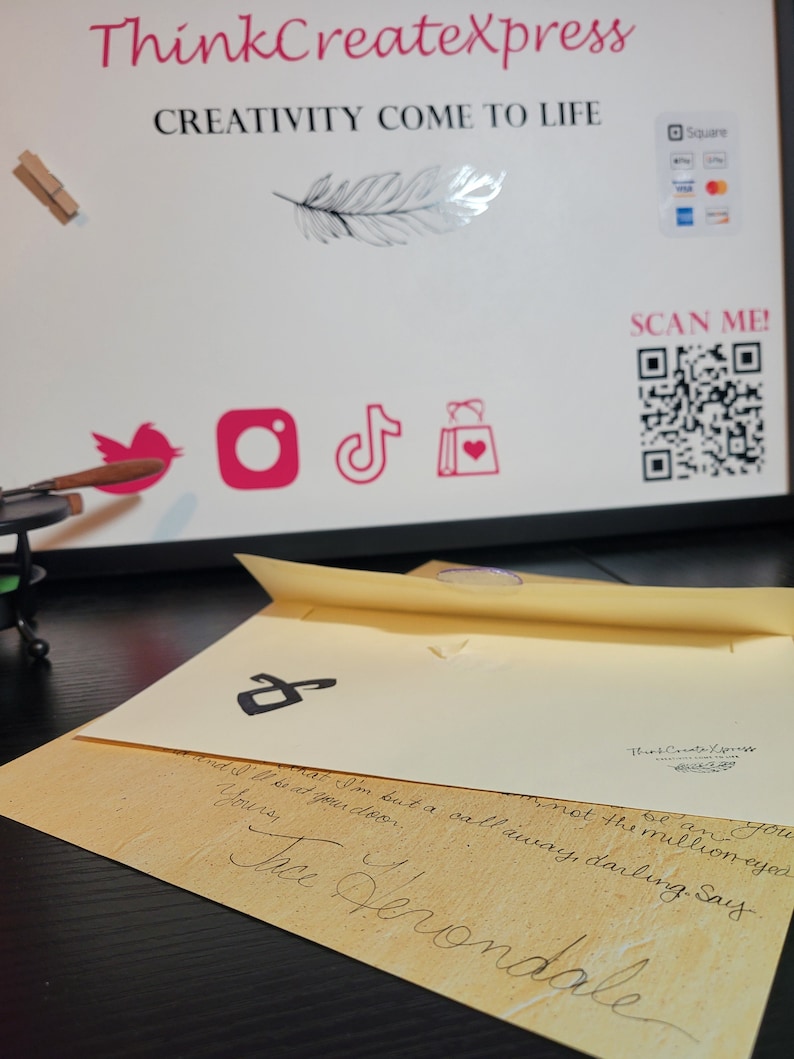 Handwritten Letters from Your Favorite Character image 4