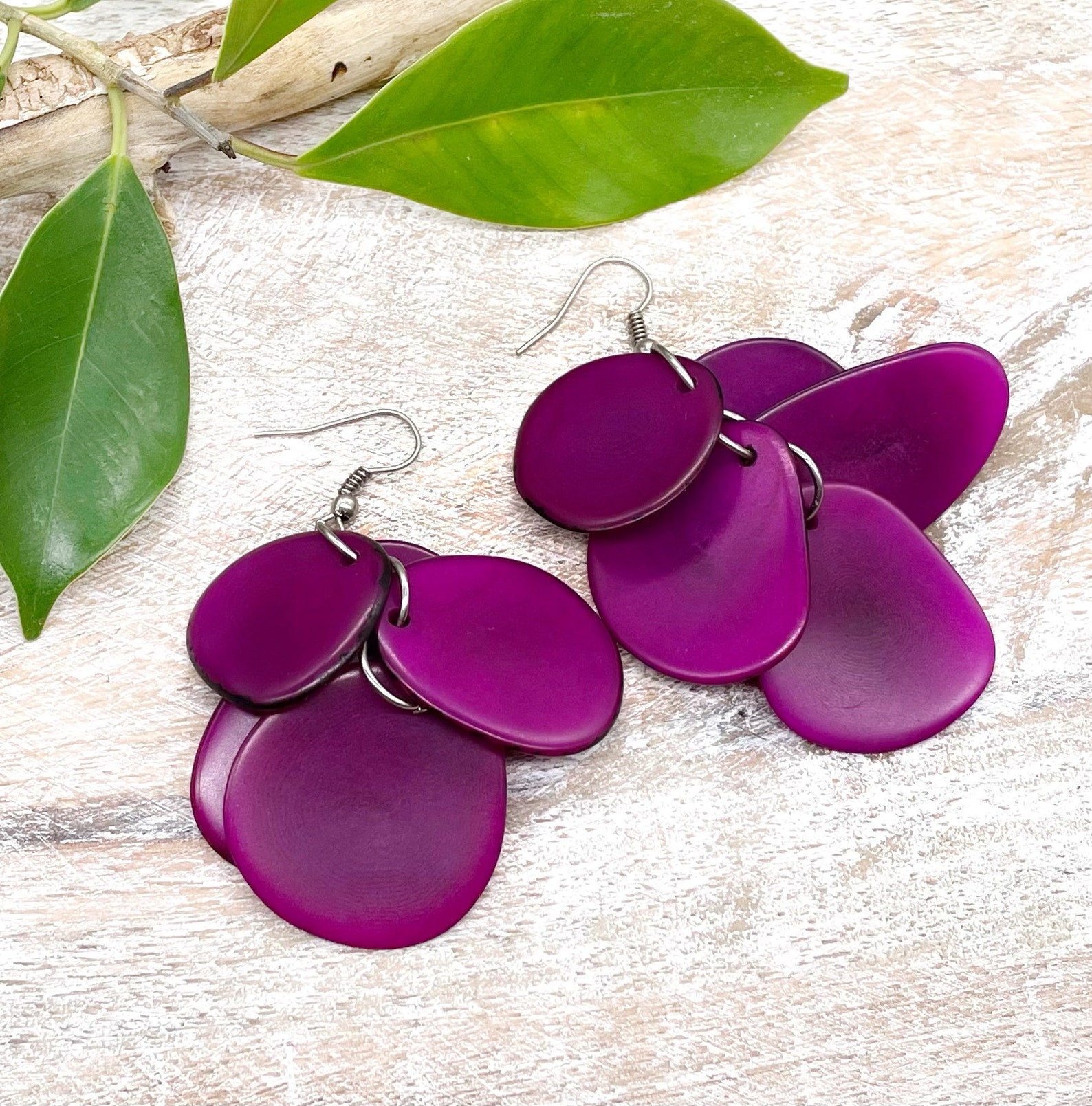 Chunky Brown Jewelry Set Brown Chunky Set Jewelry Statement Etsy