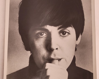 Super Rare Paul McCartney Signed Autograph 8x10 Beatles With