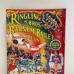 Ringling Brothers and Barnum & Bailey Circus Programme
