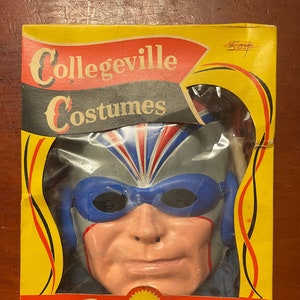1960&#39;s Collegeville Halloween Costume - Captain U.S.A.  Size Small 4-6