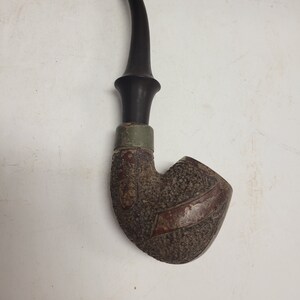 Antique, Vintage, Circa 1940,  WDC Wellington  Pipe - William Demuth, Co .  Bowl, Connector and Stem are all marked and/or Hallmarked.
