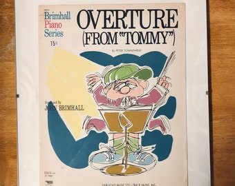 1969 Overture (from "Tommy") sheet music