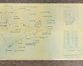 Exclusively Available!!    Reprint from Original  1920&#39;s  Blueprint of  &quot;SKY MISTRESS VIII&quot; By Western Electric Co. Telephone company.