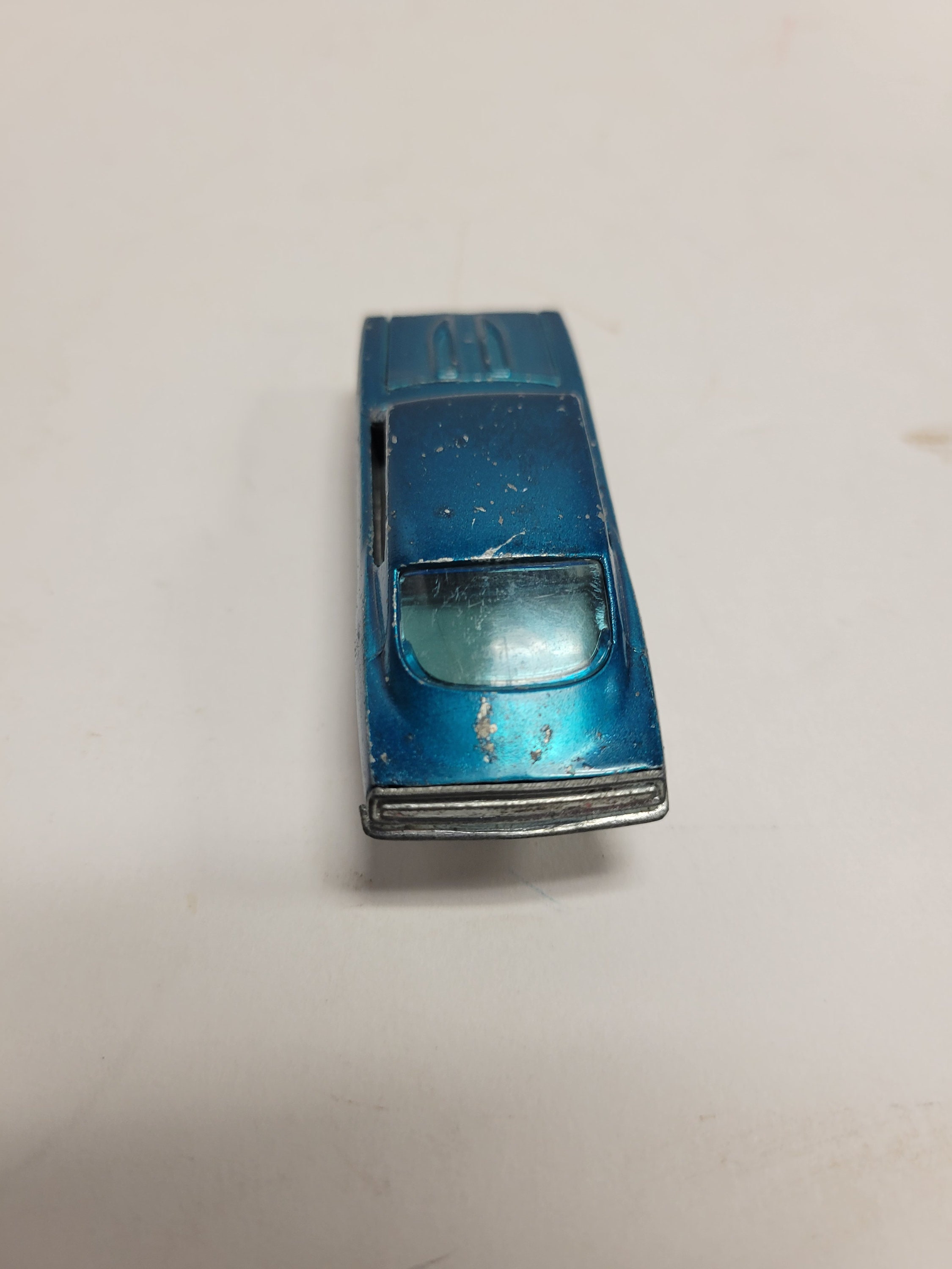 Vintage 1968 Hot Wheels Redline Custom Barracuda - Aqua W
