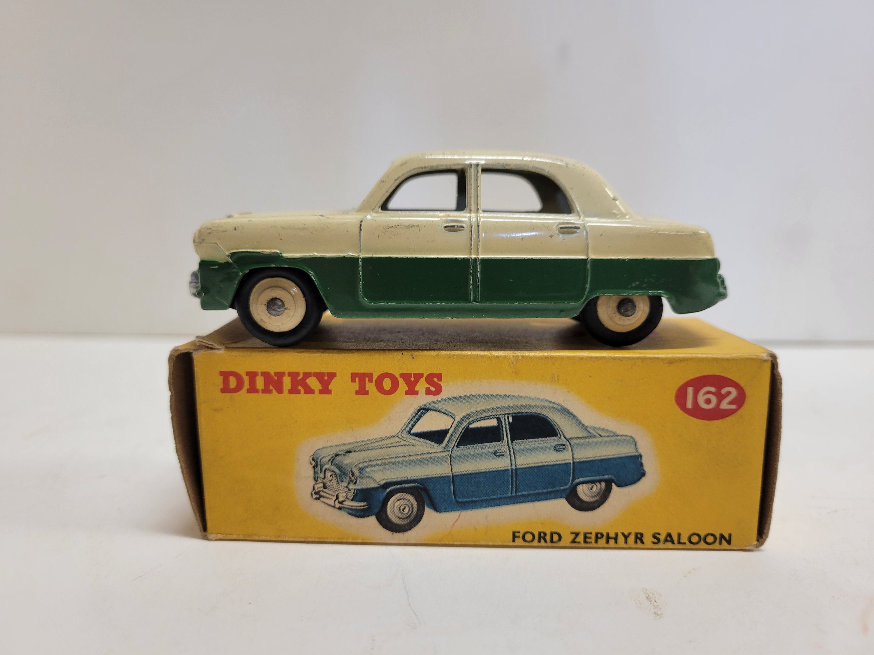 1950's Vintage Dinky Toys , Meccano LTD, 162 Ford Zephyr Saloon Toy Car, 2 Tone Paint With Original Box Made in England - Etsy 1950's Vintage Dinky Toys , Meccano LTD, 162 Ford Zephyr Saloon Toy Car, 2 Tone Paint With Original Box Made in England - Etsy