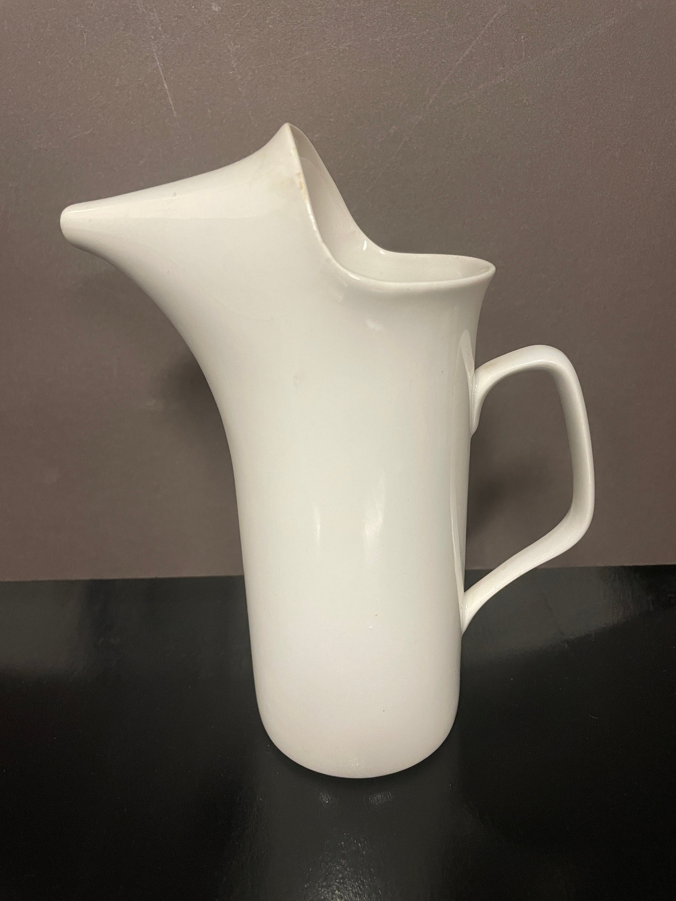 Mid century Modern Small Ironstone Porcelain Pitcher by Lagardo Tackett for Schmid