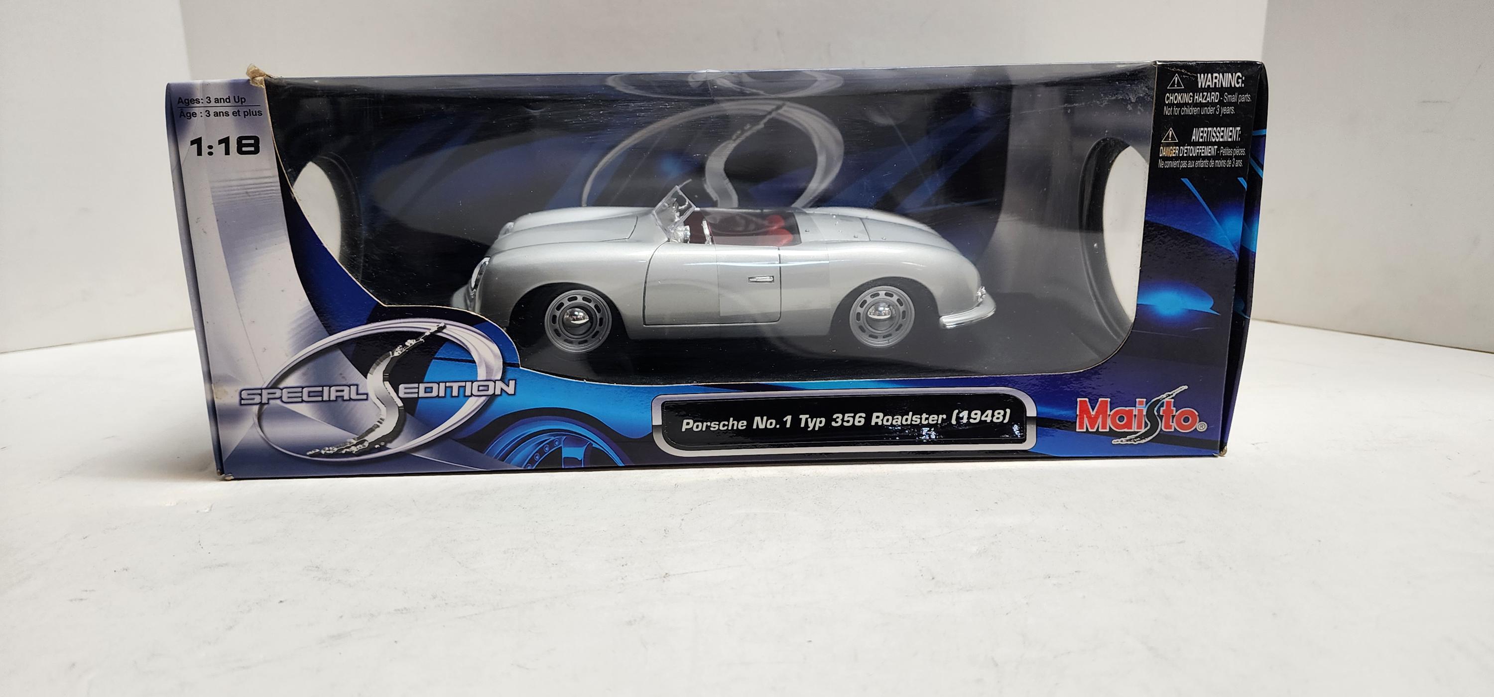 1948 Porsche No.1 Typ 356 Roadster, Convertible, 1/18 Scale