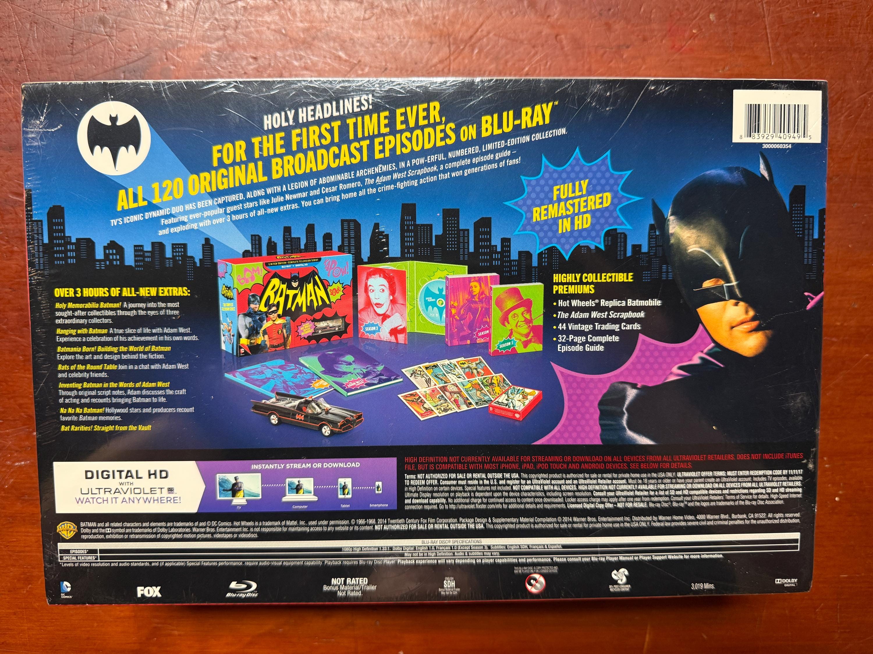 Batman: the Complete Television Series - Factory Sealed (blu Ray