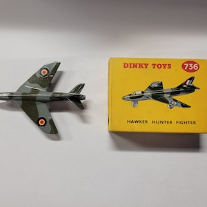 ANCIEN JOUET DINKY Toys Junkers JU 87 B Meccano 721 avion -no jep jrd