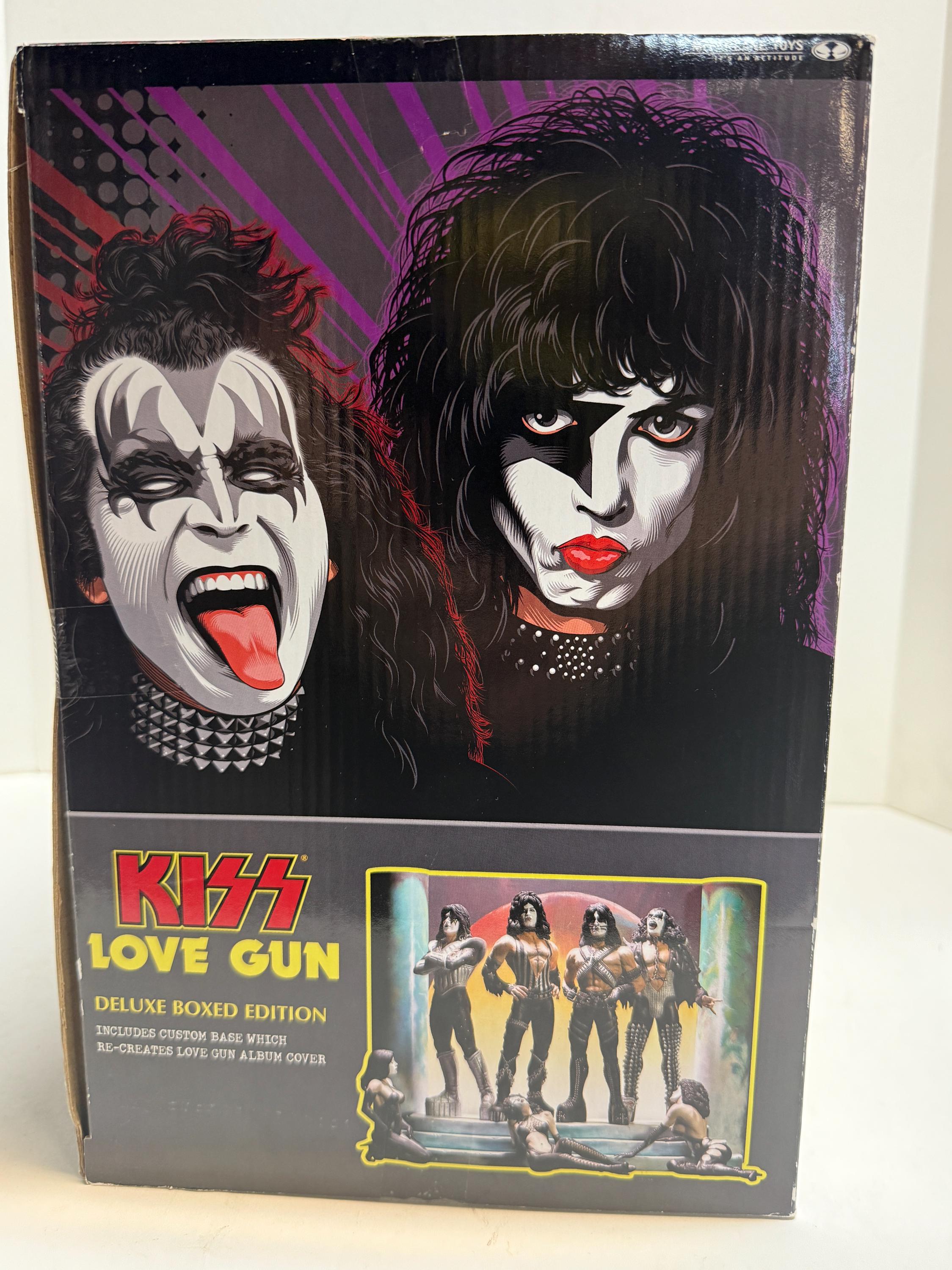 KISS LOVE GUN DELUXE BOXED EDITION フィギュア Mcfarlane Toys KISS LOVE GUN 7 FIGURES DELUXE BOXED Edition