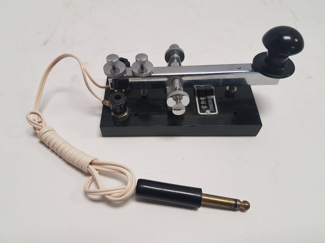 Vintage Chinese Morse Code Tapper Key Transmitter Chinese Etsy