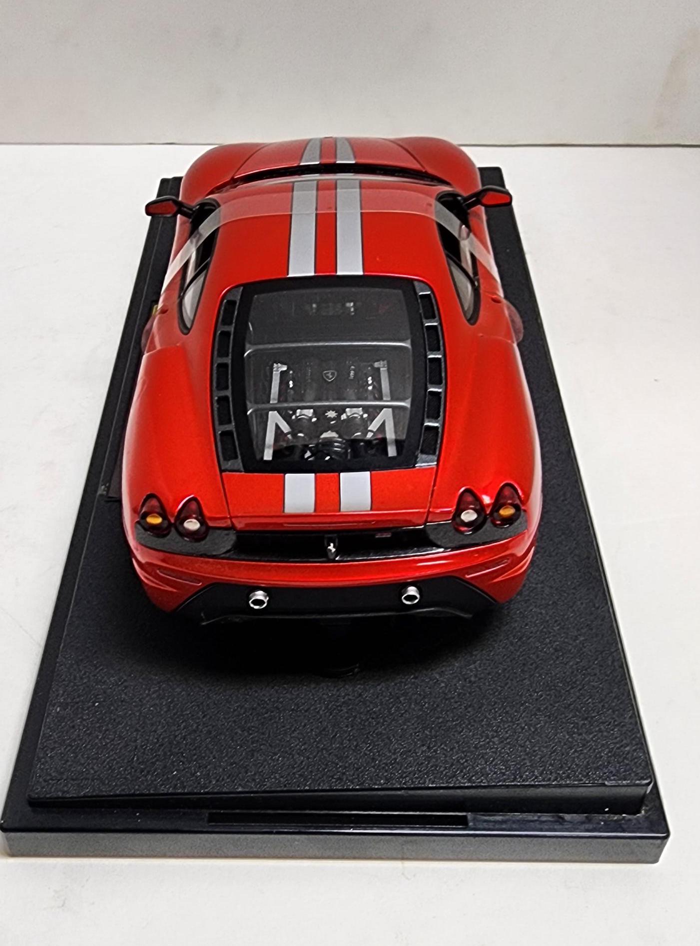Ferrari 430 Scuderia 1:18 赤 Ferrari 430 Scuderia Hot Wheels Super Elite 1/18scale, Red