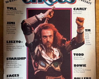 Various 1970's Rock Magazines,   Last One Left!!