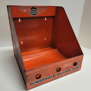 Vintage, DORMAN  PRODUCTS, Metal, Windshield Washer Hoses, Auto Parts,  Cabinet, Gas and Oil Service Repair Garage Station. Circa 1950&#39;s