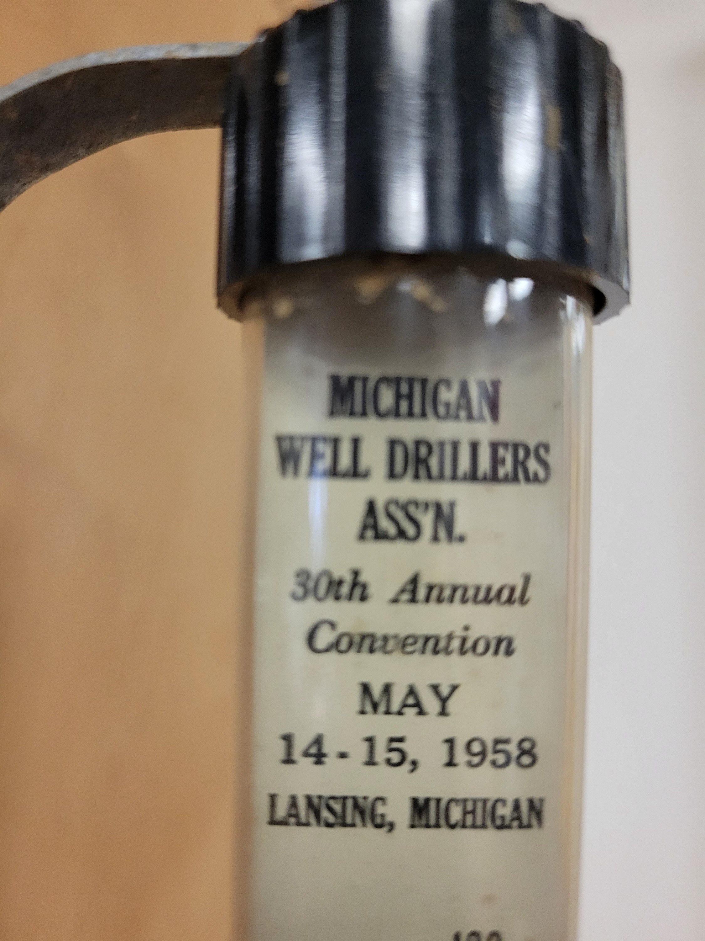 Pure Oil Advertising Thermometer Traverse City, Mi Auction