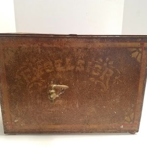 EXTREMELY RARE, Antique, Primitive Metal  Excelsior cooler , liquid dispenser