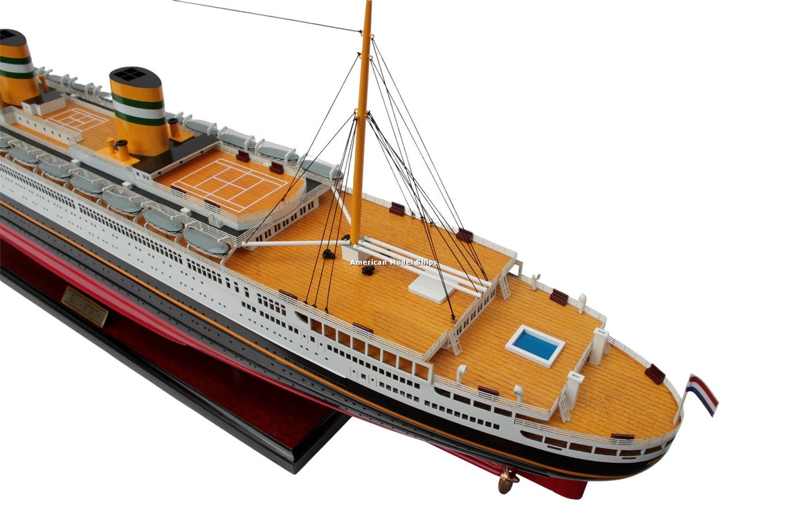 SS Nieuw Amsterdam Holland Ocean Liner Model 36 Handmade - Etsy