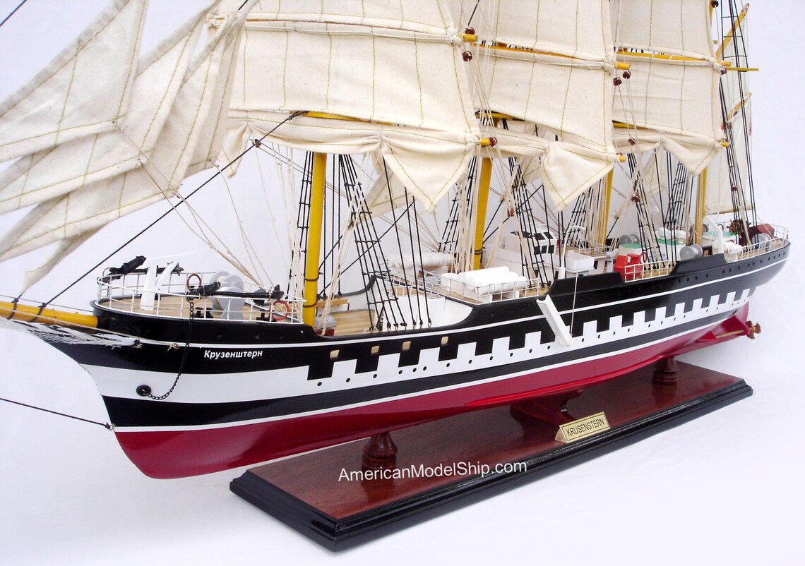 KRUZENSHTERN KRUSENSTERN Tall Ship Model 36 Etsy
