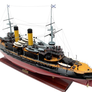 Battleship Borodino - Handcrafted Wooden Ship Model