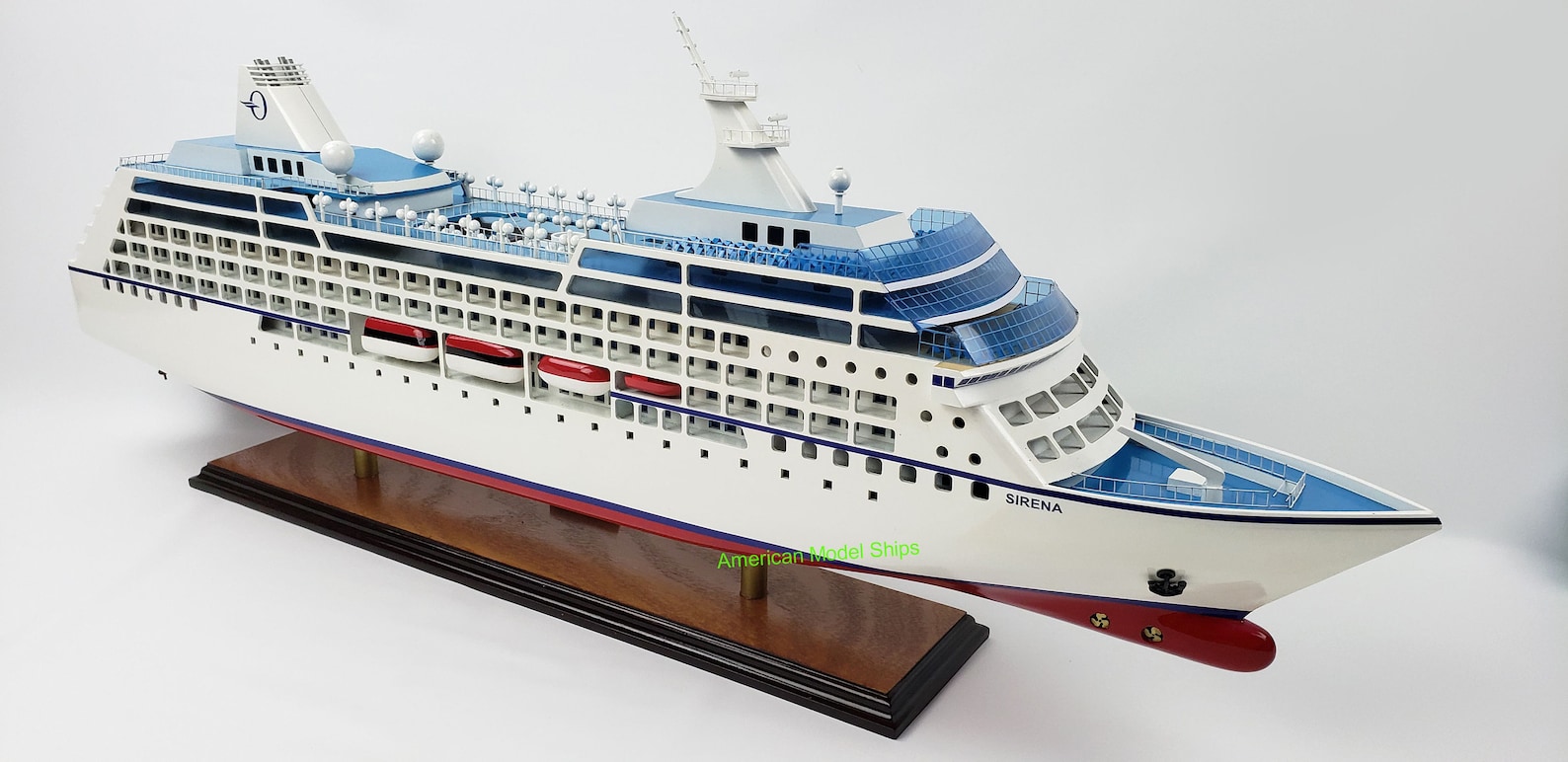 MS Sirena Museum Quality Model 35 Handcrafted Wooden Model Etsy