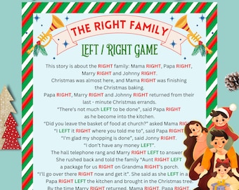 Left Right Game For Christmas, The Wright Family Funny Stories, Pass the Present Game, Party Gift Exchange Game, Gift Giving Game Adults