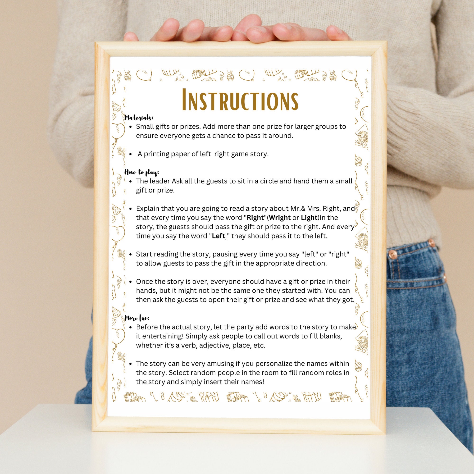 left-right-game-office-funny-story-left-right-game-any-occasion-printable-left-right-game-adults-pass-the-prize-game-pass-the-gift-game-etsy