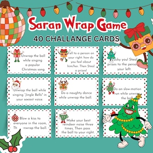 Saran Wrap Ball Game, Fun Christmas Games Groups, Adults Christmas Games, Kids Christmas Games Printable, Christmas Family Party Games Prize