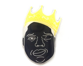 Biggie Pin - Biggie Smalls - Notorious B.I.G. - Hip Hop Pin - It Was All A Dream Pin