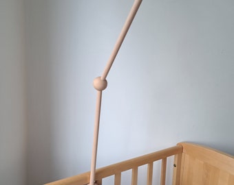 Wooden Cloud Baby Mobile Arm Bracket by Doreen and Ada