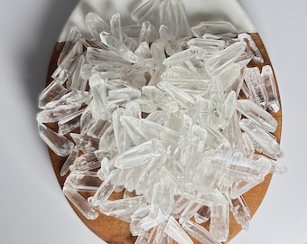 Lemurian Seed Quartz Crystal Points - 1/2 pound of Raw Lemurians