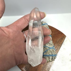 Large Lemurian: 4.65", 150 grams (with ding)