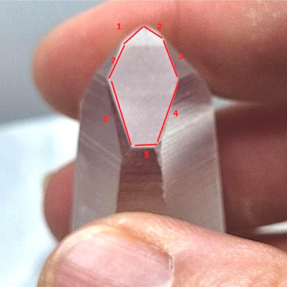 AAA Lemurian Seed Quartz Crystal Point - Natural Raw Stone - Quartz