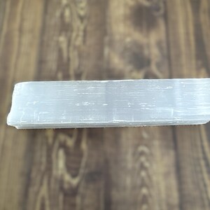 Natural White Selenite Log, Large Selenite Stick, Selenite Slab, 1 piece.  You choose.