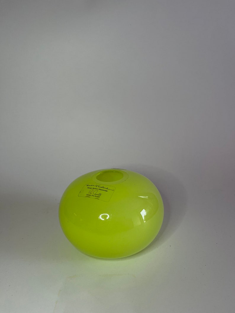 IKEA Glass Vase Design Barbro Wesslander and Pia Amsell Etsy Australia