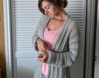 Crochet Pattern Garden Cardi