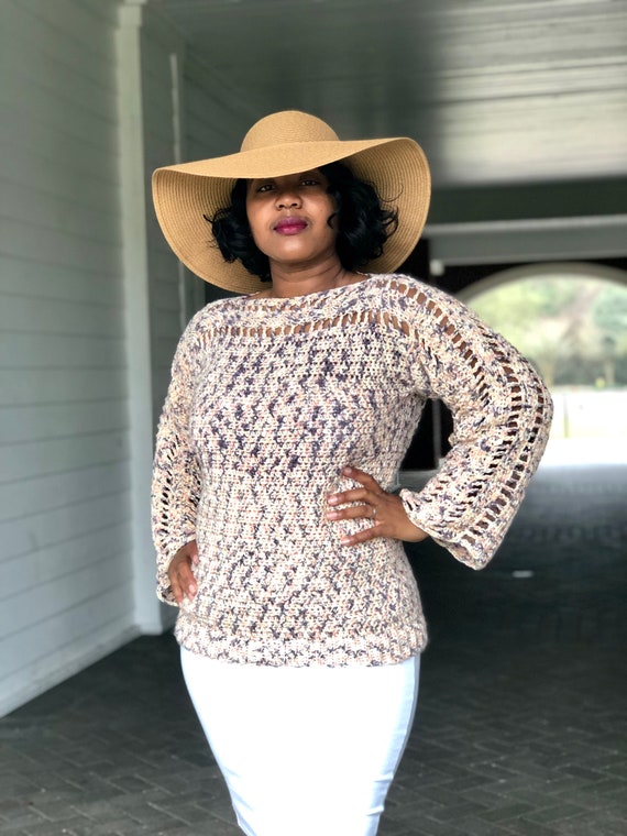 Crochet Pattern Simple Star Sweater - Etsy