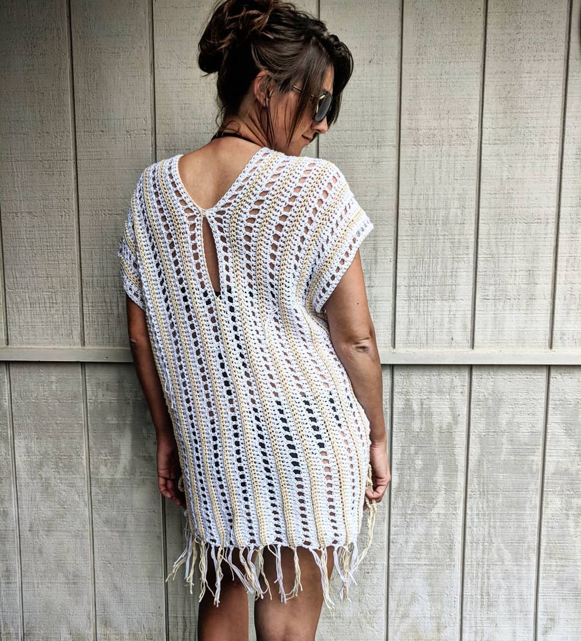 Crochet Pattern Currituck Cover Up - Etsy