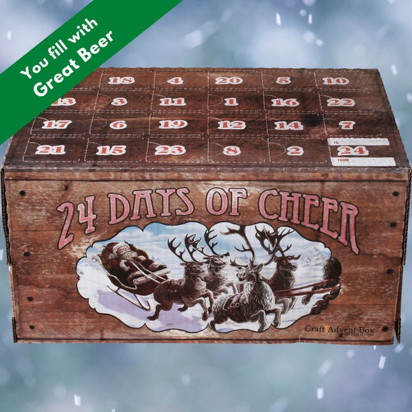 Beer Advent Calendar Etsy