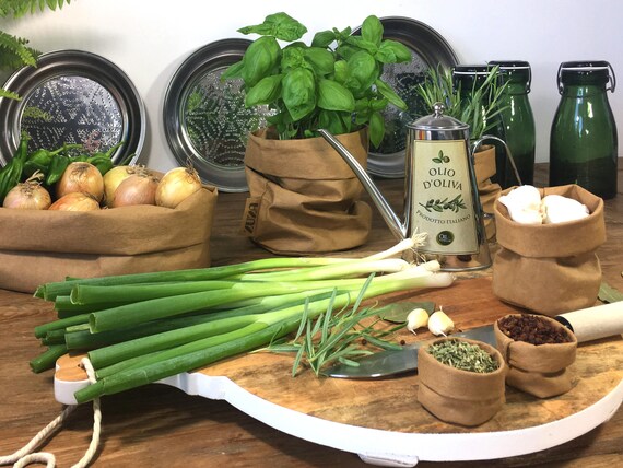 Paper bag bin sale