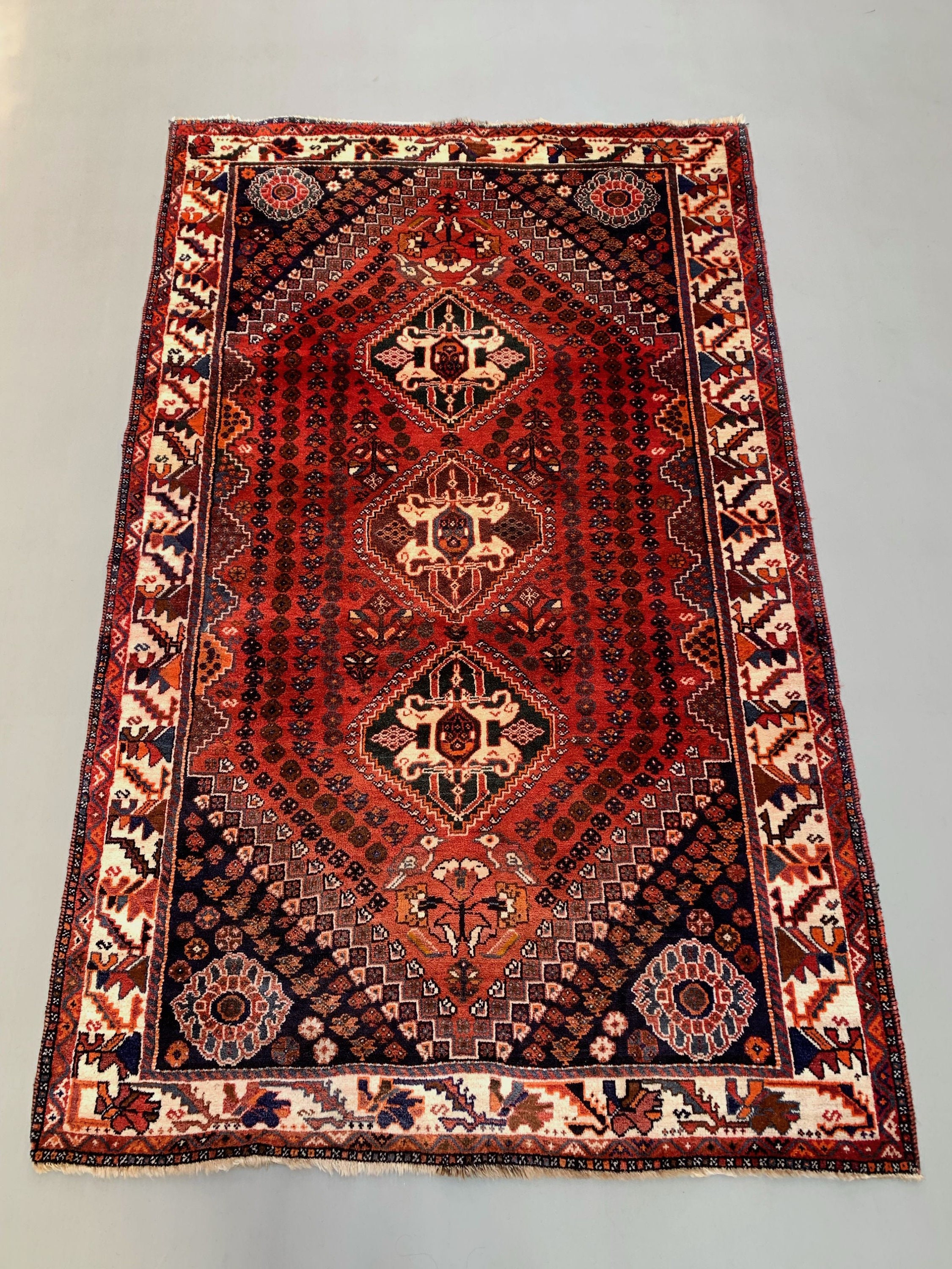 高評価レビュー Rug Tribal Traditional Vintage 284x175 Oriental Wool Cm 小物