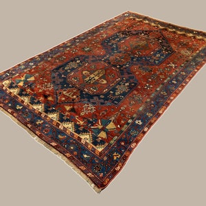 Antique 1910 Caucasian Rug 326x196 cm, rare Large size