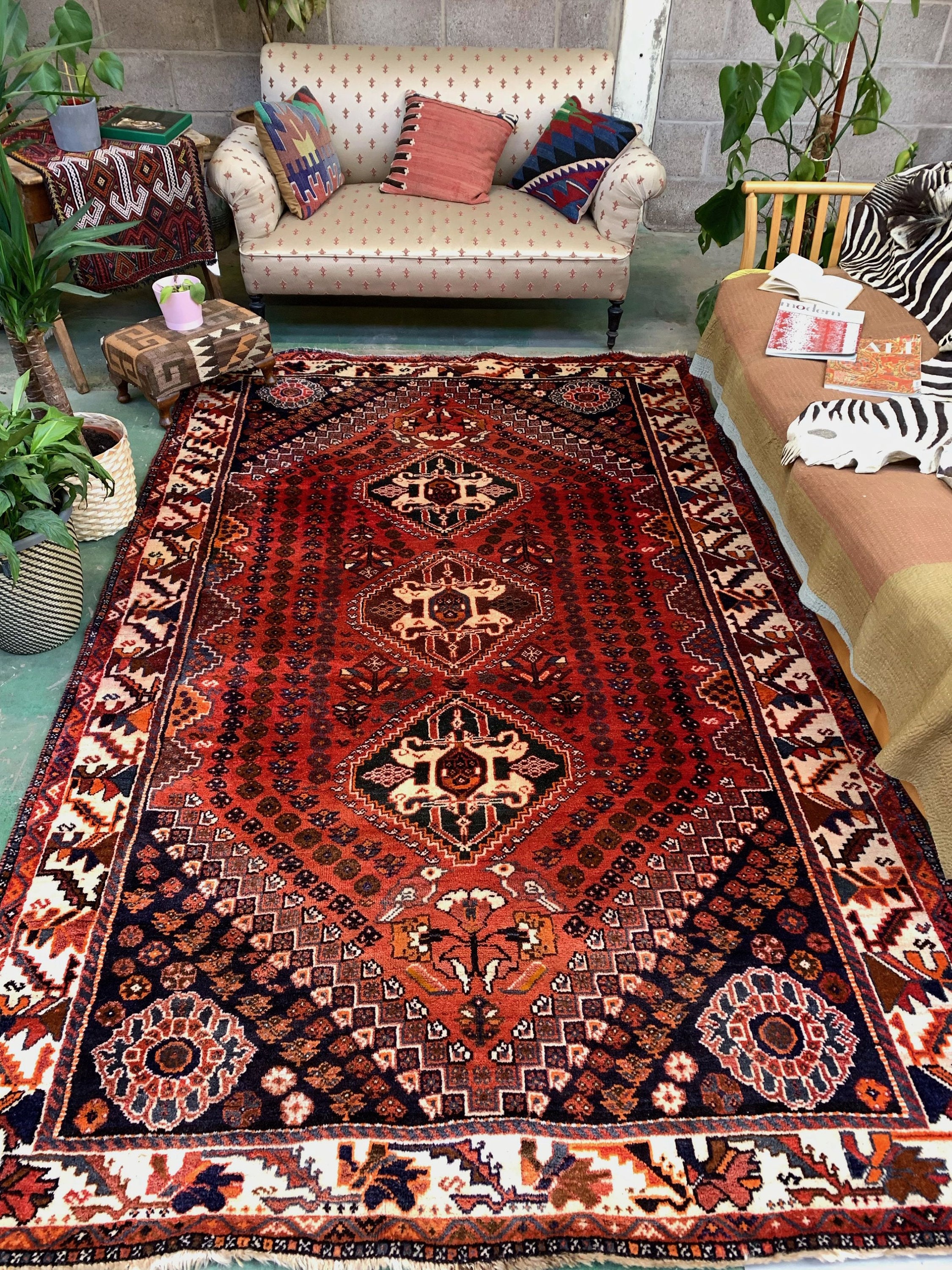 Vintage Tribal Rug