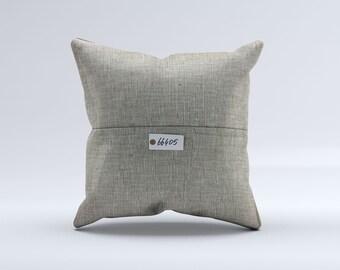 ヴィンテージ トルコ キリム クッションカバー 60 x 60 cm 正方形