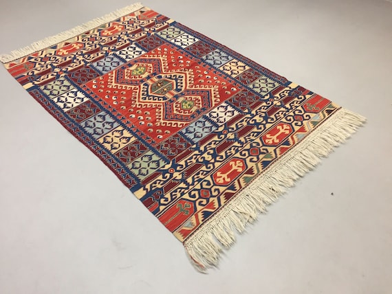 Reve   トルコ　ヴィンテージラグ ヴィンテージ ラグ ブラウン 180×115 トルコ Reve トルコ ヴィンテージ