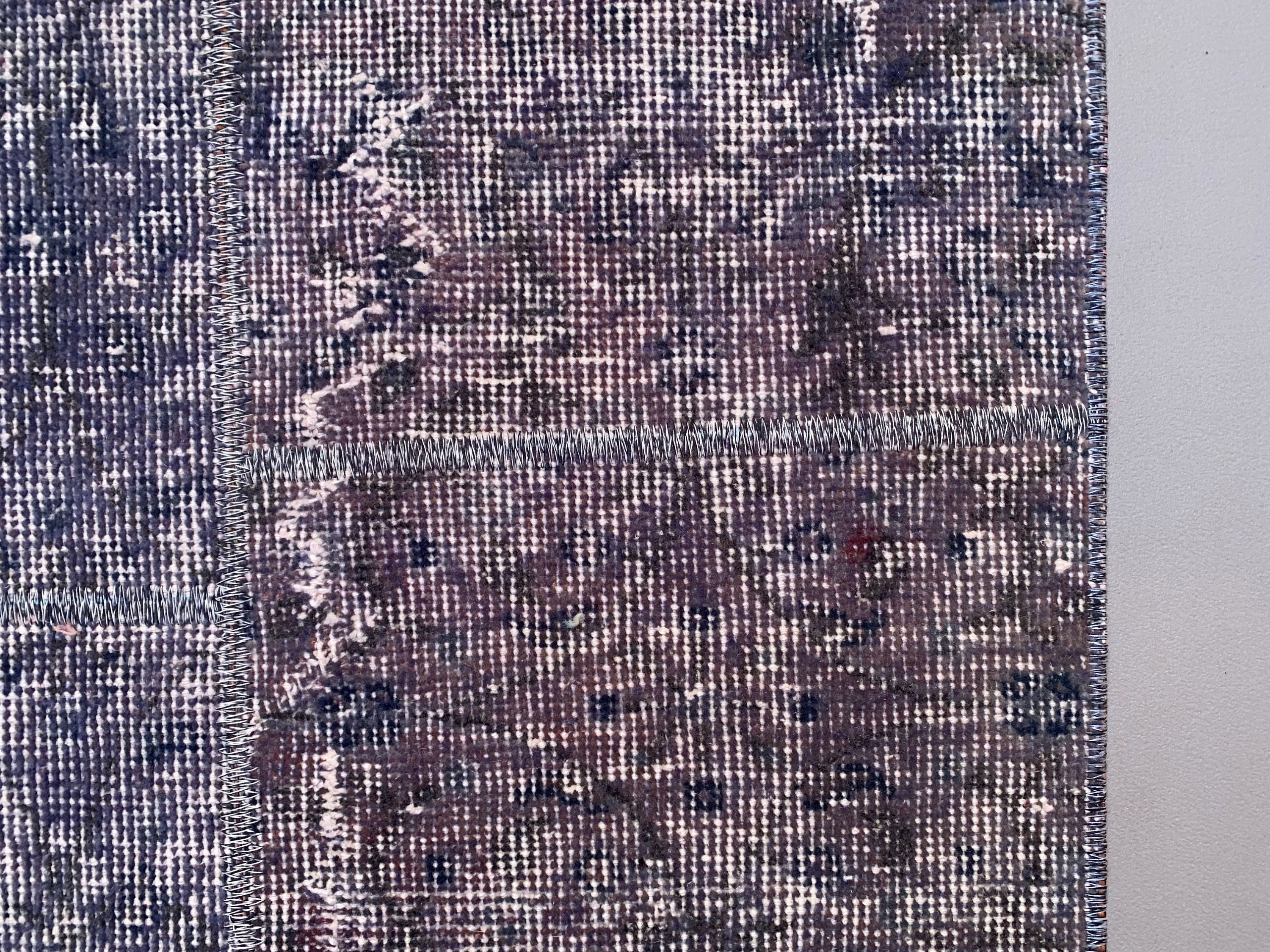 アンティーク調ヴィンテージ トルコ パッチワーク ラグ 150 x 100 cm 